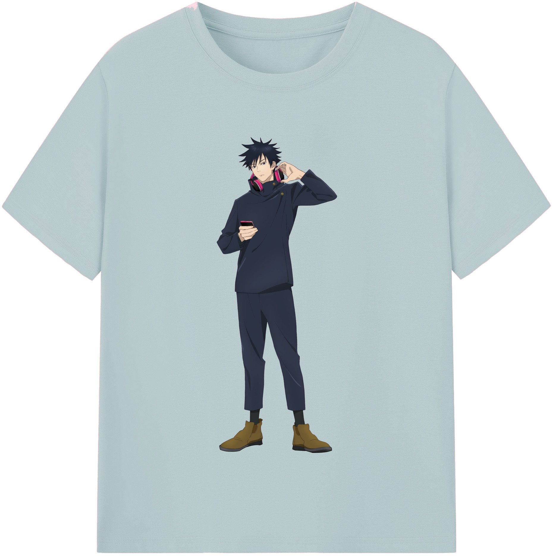 （画像用） 呪術廻戦 Jujutsu Kaisen 綿100％半袖Tシャツ（フロントプリント）